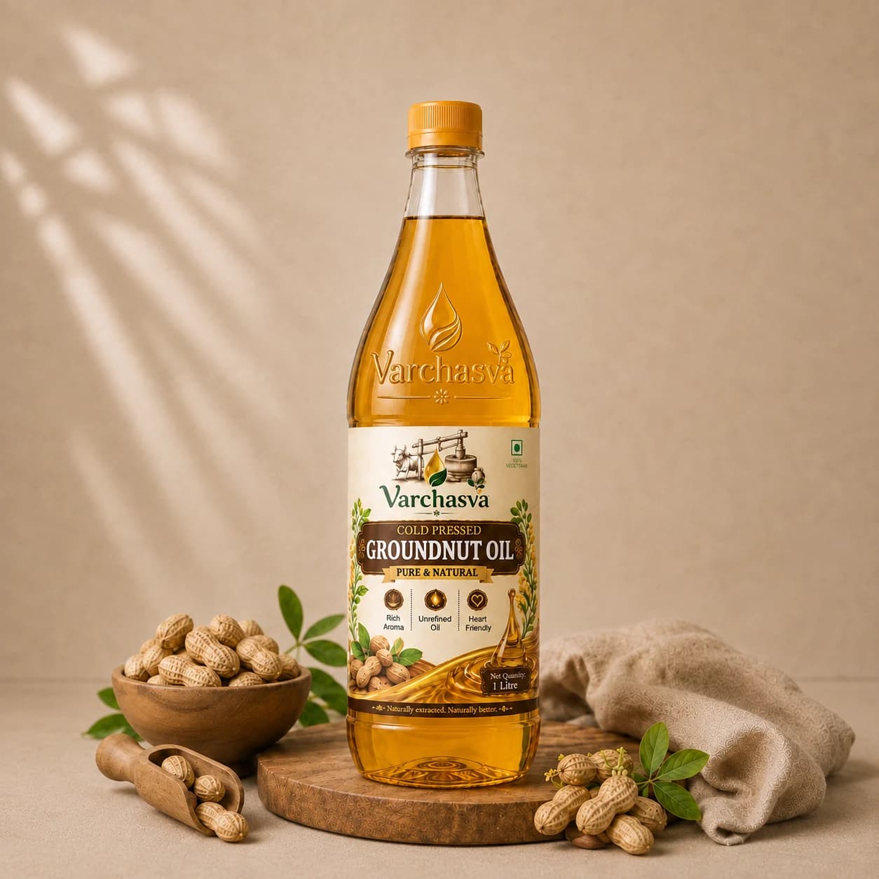 Pure Groundnut Oil view 1