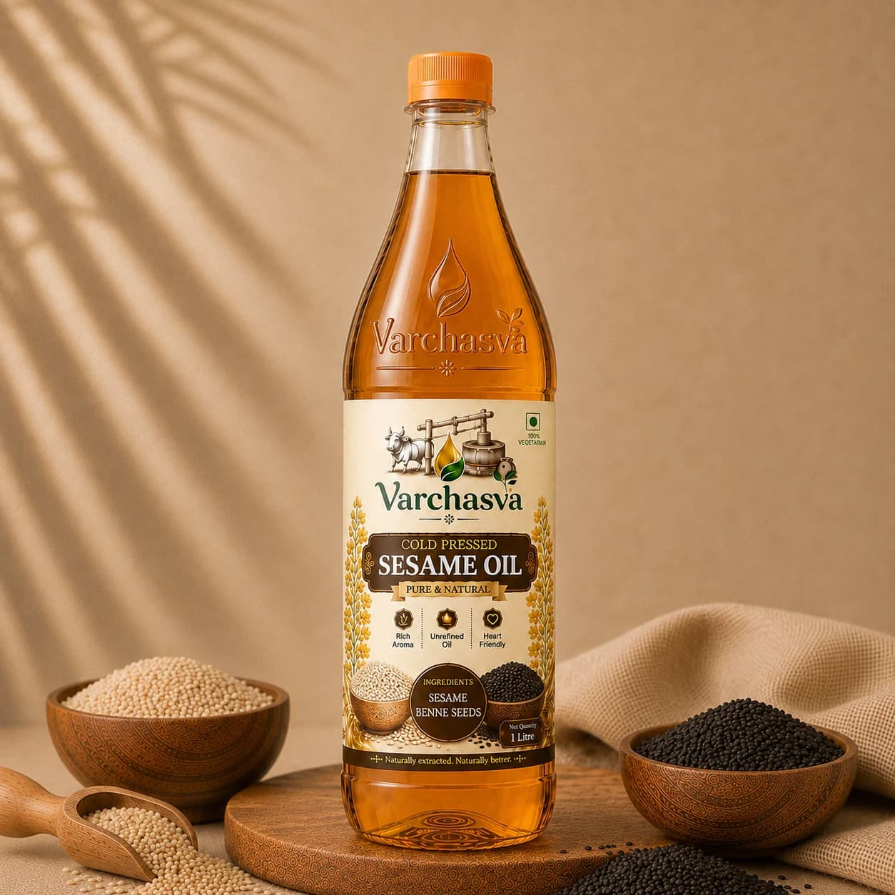 Pure Sesame Oil view 1
